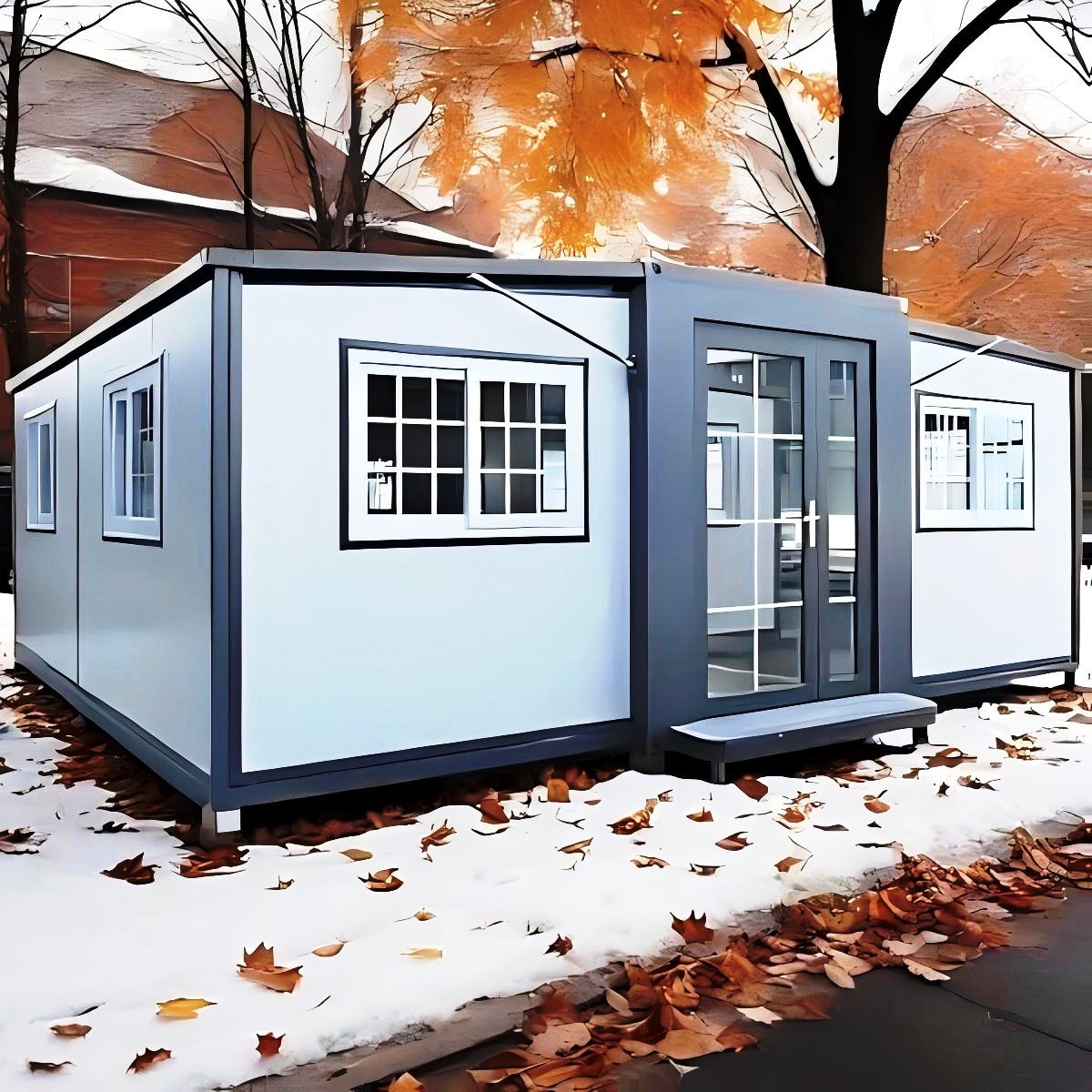 37m²20ft expandable container house from China for granny flat