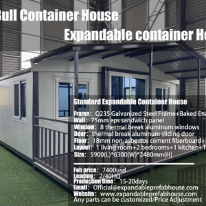 20ft standard expandable home