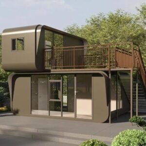 villa prefab modular apple cabin for hotel
