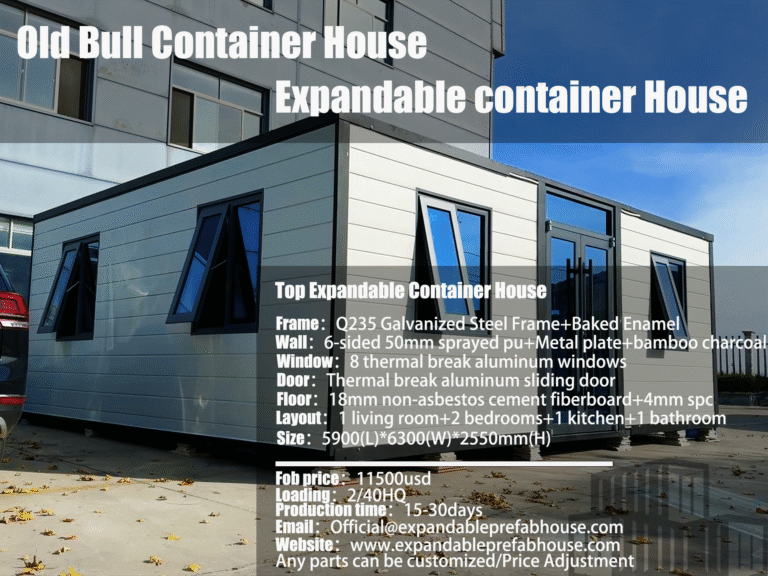 20ft top expandable houses